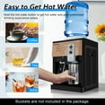 thumbnail image 2 of Wuzstar Countertop Water Cooler Dispenser Top Loading, Home Office Use Electric Hot and Cold Dispenser Water Machine,3 Temperature Settings, 2 of 11