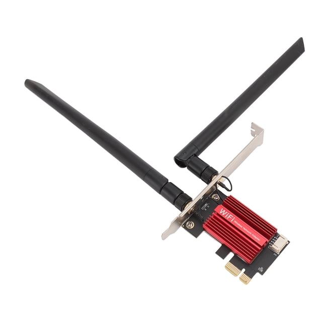PCIE WiFi Card, Stabilization 1200Mbps Aluminum Alloy PCB Practical WiFi Card NFA344A Pro For Desktop PC For 7 8 10