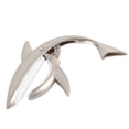 thumbnail image 4 of Zinc Alloy Shark Design Guitar Capo Quick Change Clamp Key Trigger Release(Silver Grey), 4 of 10