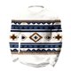 thumbnail image 3 of Ceisia Men's All-Season Casual Regular Fit Crew Neck Sweatshirt Navajo-Style Geometric Stripe Diamond Totem Print Waffle Knit Stretch Fabric Multicolor XXL Gifts, 3 of 3