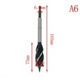 thumbnail image 1 of Bgsha 10-25mm Drill Bit Set Wood Fast Cut Auger Carpenter Joiner Tool, 1 of 8