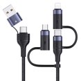 thumbnail image 1 of Cable de carga YOUSAMS PD USB C 5 en 1 de nailon trenzado de 60 W, 1,2 m, 1 of 7