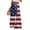 #01 Red, variant on American 250th Anniversary Pants for Women Patriotic Star American Flag Print Wide Leg Lounge Pants Elastic High Waist Slit Baggy Classic Fit Home Wear Trousers, #01 Royal Blue, XL