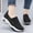 Dark Gray, variant on LTTVQM Women Orthopedic Sneakers Air Cushion Wedge Walking Shoes Slip On Non Slip with Arch Support Low Top 2026 Orthopedic Shoes Dark Gray 40(US-8)