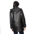 thumbnail image 5 of EXcelled  Women's Leather Hooded Anorak Jacket, 5 of 5