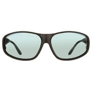 Polar Optics Unisex FO-030 MBLK GRY Fits Over Sunglasses Matte Black