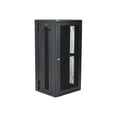thumbnail image 4 of StarTech.com 26U 19 Pouces Wall Mount Network Cabinet, 16 Pouces Deep Hinged Locking IT Network Switch Depth Enclosure, Assembled Vented Computer Equipment Data Rack with Shelf & Flexible Side Panels 26U Vented Cabinet (RK2620WALHM) - Armoire de Rack - Montable au Mur - Noir - 26U, 4 of 9
