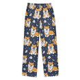 thumbnail image 2 of Corgi Pajama Pants Soft Lightweight Lounge Pants Bottoms Sleep Pants Warm Comfy, 2 of 9