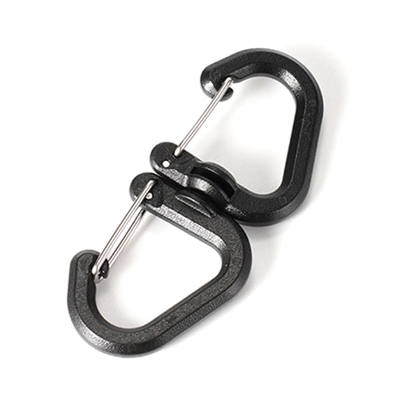 Sinyiin 360 Rotating Hook Portable S Chain Hook Outdoor Swivels Clip Camping Double Hook