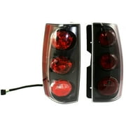 Geelife For 2007-2014 Yukon Denali Replacement Tail Lights Brake Lamp Left+Right