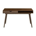 thumbnail image 2 of Nora 54W Writing Desk in Dark Walnut by Bush Furniture - Engineered Wood, 2 of 7
