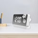 thumbnail image 5 of Reloj Despertador con Proyector LED de 2 Piezas Pantalla de Temperatura Giratoria de 180  degree, 5 of 9