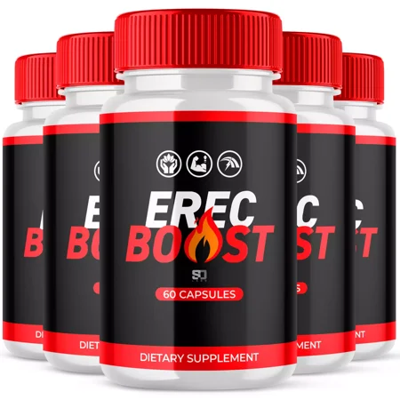 Erec Boost for Men Advanced Formula Supplement with Premium Ingredients 300 Capsules
