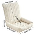 thumbnail image 3 of Pet Car Seat Cushion Soft Dog Rest Pad, Portable Pet Sleeping Mat for Vehicle Front Rear Seats, Non Slip Car Seat Pad for Travel Home, 3 of 6
