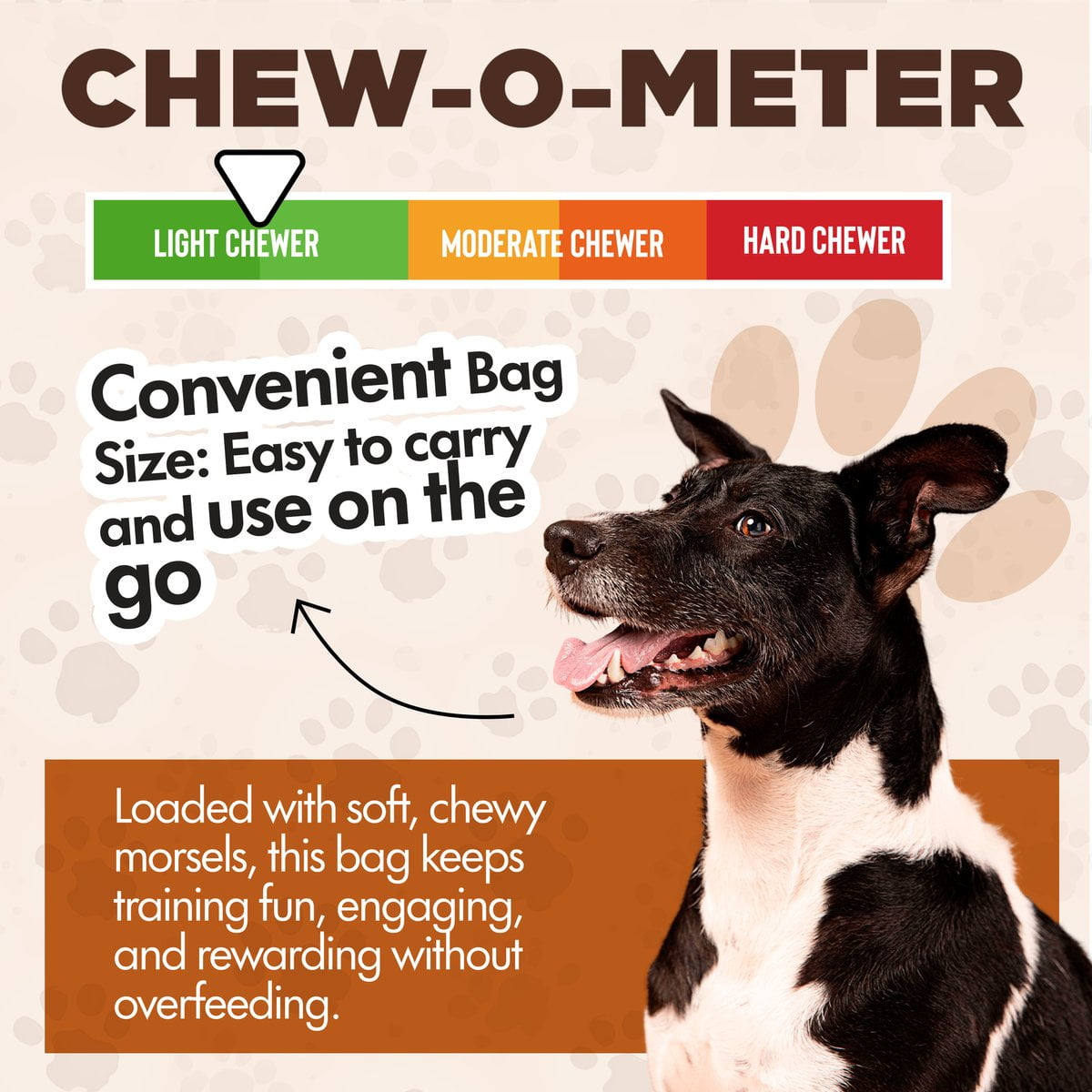 Scoochie Pet Chewka Real Meat Peanut Butter Flavor Training Bites Dog Treats, 20-oz bag