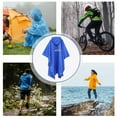 thumbnail image 3 of RENACLIPY Adults Raincoat 1Pcs Blue Polyester Durable Waterproof for Hiking and Climbing, 3 of 7