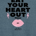 thumbnail image 3 of Grease - Eat Your Heart Out - Rizzo - Kiss Lips - Women's Racerback Tank Top, 3 of 5