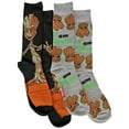 thumbnail image 2 of Guardians of the Galaxy I Am Groot 2-Pair Pack of Crew Socks, 2 of 2