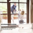 thumbnail image 3 of Shisuyan Door Handle Protective Cover Impact Protection 2Pcs 6.1*2.4*2.0In, 3 of 9