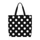 thumbnail image 1 of Balery Black and White Polka Dot Bolsa de Mano para Mujeres con Cremallera, Bolsa de Gimnasio con Compartimentos, Bolsa para Laptop, Bolsa para Trabajo, 1 of 6