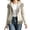 White, variant on IFNWSV Womens Bomber Jacket Pointed Collar Button Open Long Sleeve Solid Fringe Trim Frayed Hem Jacket