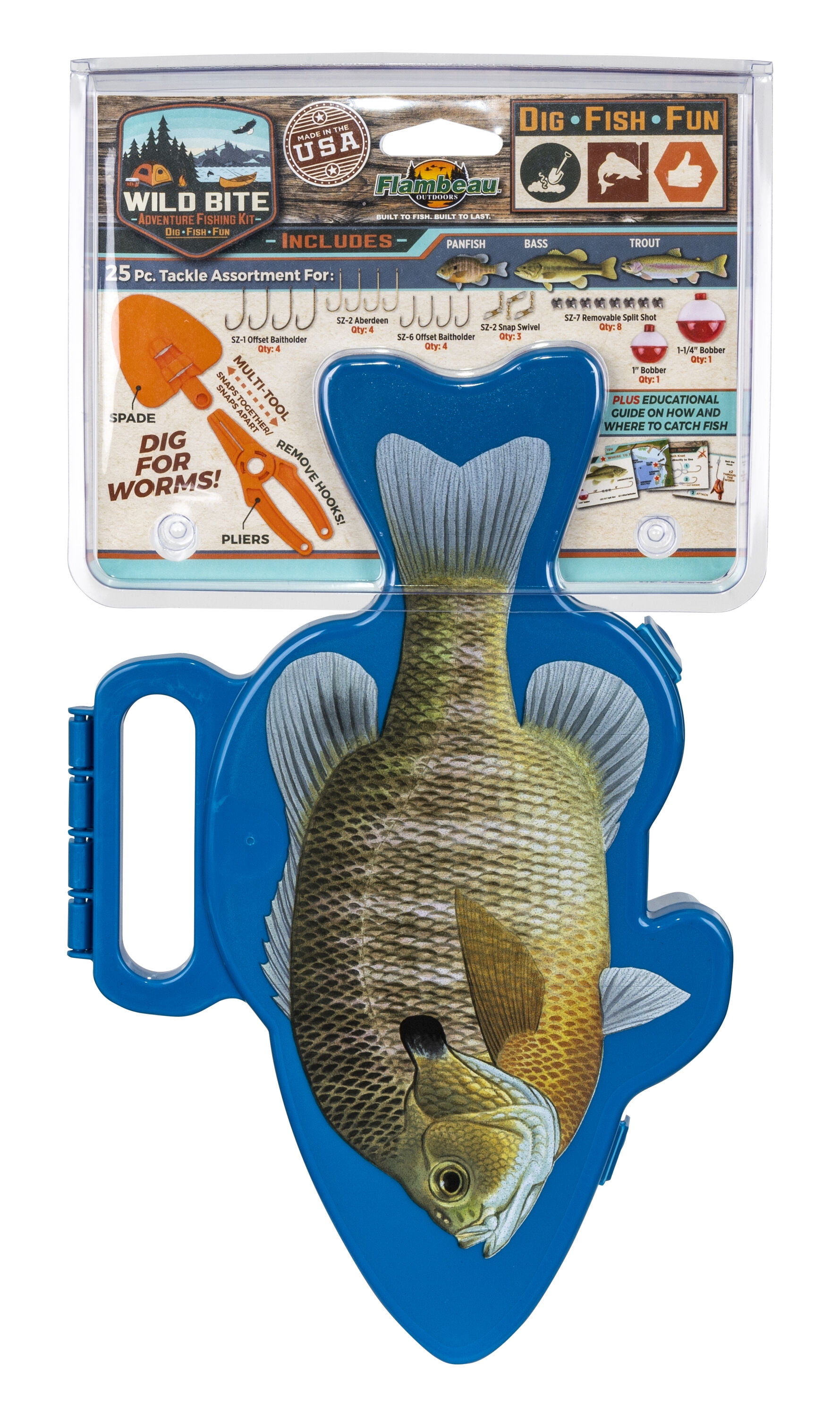 fishDPセット Zebco Ready Tackle Panfish Spinning Combo