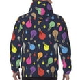 thumbnail image 5 of Hoodies for Men - Light Bulb colorful Long Sleeve Comfrt Men'S Fashion Hoodies & Sweatshirts, Sweatshirts for Men Hoodies Pullover Clothing Clothes with Pouch, 5 of 7