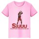 thumbnail image 3 of Camiseta de algodón de manga corta de verano para niños y niñas con estampado de Ronaldo, camisetas rosas, ropa periférica de fútbol para niños, 3 of 5