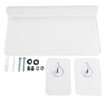 thumbnail image 3 of suyin Wall Shelf Transparent Acrylic Storage Rack Wall Storage Clear Adhesive Shelf For Living Room Record Display Storage Rack, 3 of 9