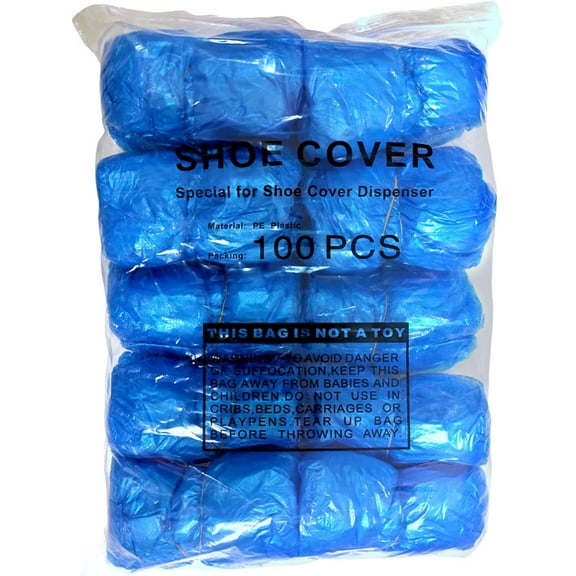 100pcs Shoe Cover Machine Refill-Designed for Use with Automatic Shoe Cover Dispenser Machine (100)