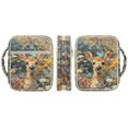 thumbnail image 2 of ZUXONGSY Deer Butterfly Daisy Print Bible Cover Case for Women Quilted Bible Holder Stylish ChuZU Bag with Handle Christian Gift for Book Lover, 2 of 7