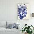 thumbnail image 3 of Trademark Fine Art 'Blue Corals 2 c' Canvas Art by Fab Funky, 3 of 3