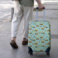 thumbnail image 3 of Cartoon Construction Vehicles Road Signs Luggage Cover Fashion Suitcase Cover Baggage Covers Fit 25-28 Inch Luggage (Go Travel), 3 of 5
