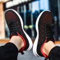 thumbnail image 7 of Men's Running Shoes Lace‑Up Mesh Upper Athletic Sneakers with Curved Midsole for Daily Walking and Casual Outdoor Activities, 7 of 7