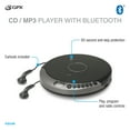 GPX CD/MP3 Player with Bluetooth (PCB319B)