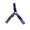 Purple, variant on JWalker Dog Side Attachment No-Pull Dog Harness, Cardinal Red, Small/Medium