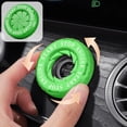 thumbnail image 2 of Partheme Rotary Push Start Button Cover, Car Engine Push to Start Stop Accessories, Auto Ignition Switch Cover, ar Decor Gift for Christmas New Years Birthday , Green, 2 of 6