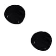thumbnail image 1 of Soidarity Manténgase seco y cómodo El mejor gorro de baño de tela para mujer Gorro de baño fácil de usar para mujer Ligero negro negro 2Conjunto, 1 of 6