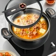 thumbnail image 2 of PASILI Multifunction Cast Iron Soup Pot,Mini Pressure Cooker - With Lid&Locking Handle, 2 of 9