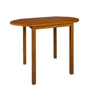 Basics Dining Round Drop Leaf Kitchen Table -- 42 - Walmart.com