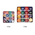 thumbnail image 3 of Ensemble de Boules de Billard pour Enfants 25MM / 38MM, Petites Boules de Queue de Piscine en Résine, Ensemble Complet, 3 of 6