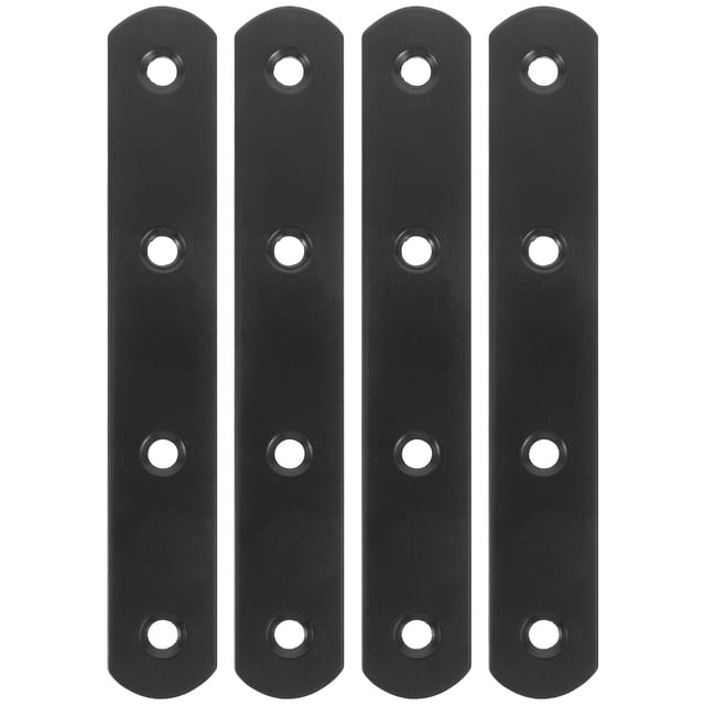 MOVTOTOP 4pcs Straight Brackets Mending Plate Brackets Heavy Duty Joining Repairing Brackets