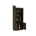 thumbnail image 6 of Tuhome Furniture Montenegro 69" Bar Cabinet -Smokey Oak- Engineered Wood, 6 of 10