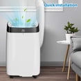 thumbnail image 4 of Soonbuy 10000Btu Portable Air Conditioners Cool up to 450 Sq Ft, 24H Timer, 4 of 7
