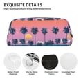 thumbnail image 4 of Uemuo Beach with Palm Trees Printed Leather Pencil Case, Pencil Pouch, Portable Pencil Bag, Pen Case for& Office, 4 of 7