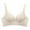Beige, variant on LYEAA No Wire Bras for Women Lace Push up Lightly Lined Wireless Daily Bras Wirefree Adjustable Strap Lift Soft Bralette Breathable Comfort Sleeping Bras Beige 38/85C