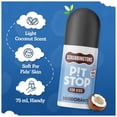 thumbnail image 2 of Scrubbingtons Pit Stop Kids Deodorant 98% Natural Roll On, Coconut 75ml, 2 of 8