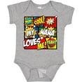 thumbnail image 3 of Inktastic My Nana Loves Me Boys or Girls Baby Bodysuit, 3 of 5