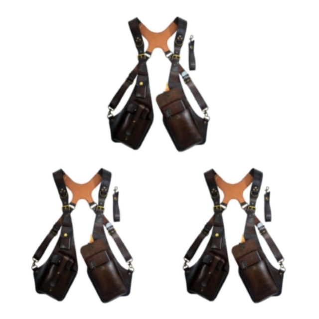 Wosthever Bolso de hombro duradero de PU con múltiples pechos y elegante cartera para las axilas y bolso agradable para la piel para teléfono, Type1 NO1