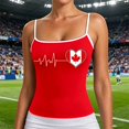 thumbnail image 2 of Rvusndi 2026 USA Tank Top Women USA Soccer Shirt Spaghetti Strap Tank Top 4th of July Sleeveless Patriotic Printed Summer Vest Tops Basic T Shirts for Beach Daily Wear, 2 of 6